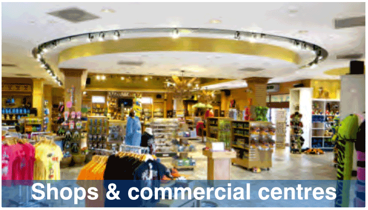 Shops & commercial center Animal and breeding facilities