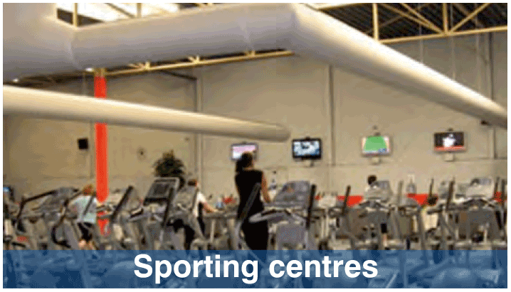 Sporting Centers Shops & commercial center